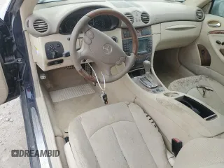 2008 Mercedes-Benz CLK-Class 5.5L with VIN WDBTK72F78T096381, listed as a Copart auction lot 74829614 with 0 mi miles and Non Repairable. Bid and sale history available at carsss.com. Image 8.
