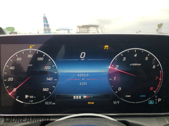 2023 Mercedes-Benz C 300 with VIN W1KAF4HB9PR134470, listed as a Copart auction lot 47826165 with 4,255 mi miles and Salvage Title. Bid and sale history available at DreamBid. Image 9.