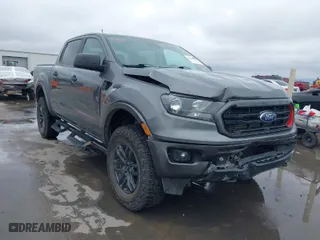 2023 Ford Ranger XL with VIN 1FTER4FHXPLE02259, listed as a IAAI auction lot 41500019 with 67,172 mi miles. Bid and sale history available at carsss.com. Image 1.