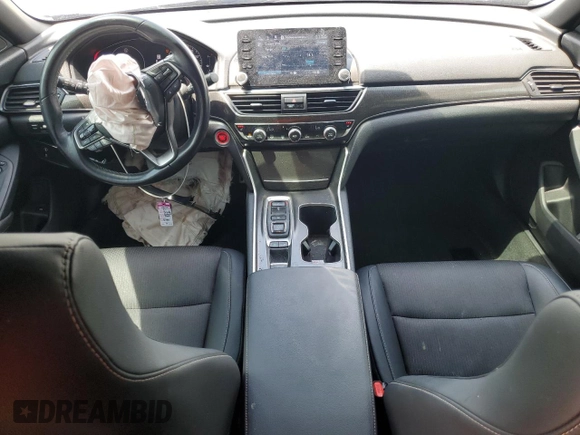 2021 Honda Accord Sport with VIN 1HGCV2F30MA023761, listed as a Copart auction lot 60331485 with 45,242 mi miles and Salvage title. Bid and sale history available at DreamBid. Image 8.