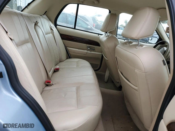 2010 Mercury Grand Marquis LS with VIN 2MEBM7FV1AX602156, listed as a Copart auction lot 71723204 with 0 mi miles and Salvage Title. Bid and sale history available at carsss.com. Image 10.