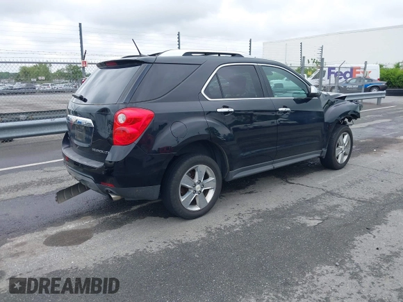 2013 Chevrolet Equinox LTZ with VIN 2GNFLGE34D6172632, listed as a IAAI auction lot 41968855 with 146,522 mi miles and . Bid and sale history available at DreamBid. Image 4.
