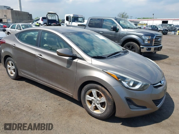 2014 Hyundai Elantra SE z VIN 5NPDH4AE6EH540538, wystawiony jako IAAI lot #42234915 z przebiegiem 94 297 mil mil oraz . Historia ofert i sprzedaży dostępna na DreamBid. Obrazek 1.
