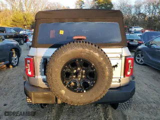 2024 Ford Bronco Wildtrak with VIN 1FMEE2BP0RLA55732, listed as a Copart auction lot 82740514 with 0 mi miles and Salvage Title. Bid and sale history available at carsss.com. Image 6.
