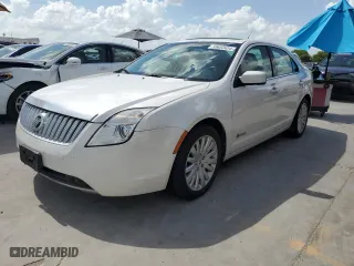 2010 Mercury Milan Hybrid with VIN 3MEDM0L37AR646180, listed as a Copart auction lot 59653454 with 153,219 mi miles and Salvage Title. Bid and sale history available at carsss.com. Image 1.