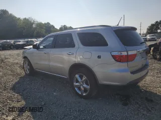 2012 Dodge Durango Citadel with VIN 1C4RDHEG9CC306245, listed as a Copart auction lot 68338204 with 183,382 mi miles and Salvage title. Bid and sale history available at DreamBid. Image 2.