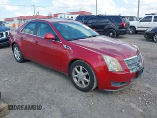 2009 Cadillac CTS RWD w/1SA with VIN 1G6DF577890114361, listed as a IAAI auction lot 41794553 with 84,532 mi miles. Bid and sale history available at carsss.com. Image 1.