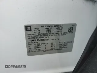 2017 GMC Acadia SLT with VIN 1GKKNULS4HZ297607, listed as a Copart auction lot 53476095 with 129,679 mi miles and Salvage Title. Bid and sale history available at carsss.com. Image 14.