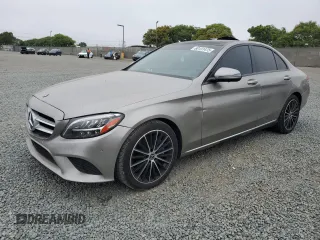 2020 Mercedes-Benz C 300 with VIN WDDWF8DBXLR531683, listed as a Copart auction lot 60131475 with 64,797 mi miles and Salvage title. Bid and sale history available at DreamBid. Image 1.