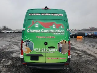 2024 Mercedes-Benz Sprinter with VIN W1Y4KDHY0RT167205, listed as a Copart auction lot 83972734 with 16,438 mi miles and Salvage Title. Bid and sale history available at DreamBid. Image 6.