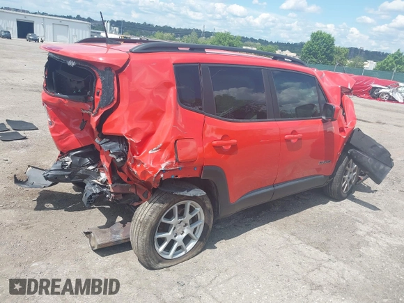 2020 Jeep Renegade Altitude z VIN ZACNJABB6LPL11581, wystawiony jako IAAI lot #42225447 z przebiegiem Nie podano mil oraz . Historia ofert i sprzedaży dostępna na DreamBid. Obrazek 4.