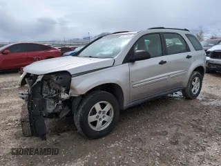 2007 Chevrolet Equinox LS with VIN 2CNDL13F076010801, listed as a Copart auction lot 50017345 with 149,898 mi miles and Salvage Title. Bid and sale history available at carsss.com. Image 1.