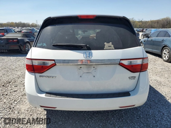 2012 Honda Odyssey EX with VIN 5FNRL5H48CB062612, listed as a Copart auction lot 50503215 with 165,384 mi miles and Salvage Title. Bid and sale history available at carsss.com. Image 6.