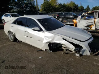 2018 Cadillac CTS RWD with VIN 1G6AP5SX7J0139571, listed as a Copart auction lot 72979564 with 106,643 mi miles and Salvage title. Bid and sale history available at DreamBid. Image 4.