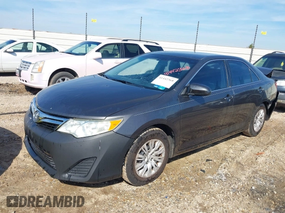 2012 Toyota Camry L with VIN 4T4BF1FK9CR183452, listed as a IAAI auction lot 41442368 with 231,965 mi miles and . Bid and sale history available at carsss.com. Image 2.