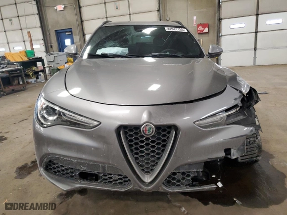 2018 Alfa Romeo Stelvio Ti Sport with VIN ZASFAKNN3J7B59506, listed as a Copart auction lot 44941195 with 80,408 mi miles and Salvage Title. Bid and sale history available at carsss.com. Image 5.