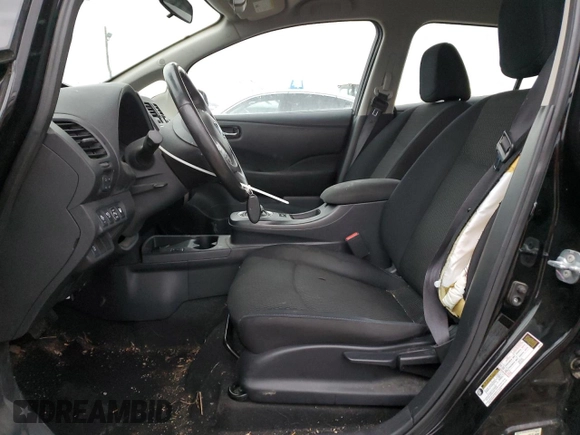 2015 Nissan LEAF SV with VIN 1N4AZ0CP0FC309063, listed as a Copart auction lot 72829432 with 74,214 mi miles. Bid and sale history available at carsss.com. Image 7.