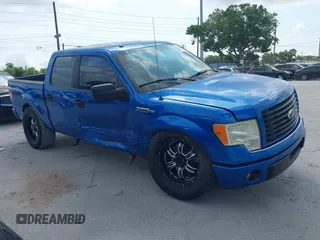 2014 Ford F-150 XL with VIN 1FTFW1CF8EFD03983, listed as a IAAI auction lot 42234415 with 97,824 mi miles and . Bid and sale history available at DreamBid. Image 1.