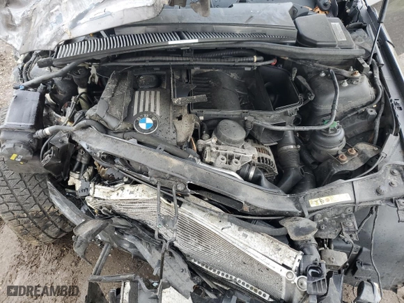2009 BMW 3 Series 335i xDrive with VIN WBAWC73599E063855, listed as a Copart auction lot 45591415 with 0 mi miles and Salvage Title. Bid and sale history available at carsss.com. Image 11.