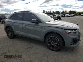2021 Audi SQ5 Premium Plus with VIN WA1B4AFY8M2019089, listed as a Copart auction lot 71949073 with 23,869 mi miles. Bid and sale history available at carsss.com. Image 4.