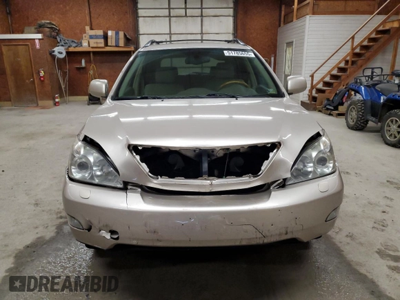 2007 Lexus RX 350 with VIN 2T2HK31U77C011461, listed as a Copart auction lot 51785655 with 144,260 mi miles and Salvage Title. Bid and sale history available at carsss.com. Image 5.