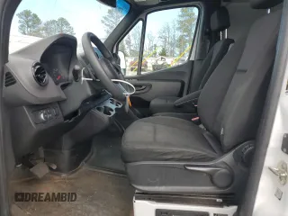 2023 Mercedes-Benz Sprinter Cargo with VIN W1Y40CHY0PT134394, listed as a Copart auction lot 55868155 with 53,473 mi miles and Salvage Title. Bid and sale history available at carsss.com. Image 7.