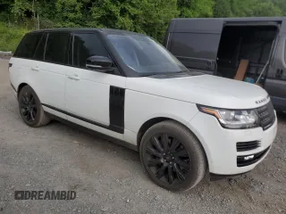 2017 Land Rover Range Rover с VIN SALGS2FE4HA361012, выставлен на аукционе Copart как лот 59709645 с пробегом 93 871 миль миль и Списание • Salvage title. История ставок и продаж доступна на DreamBid. Изображение 4.