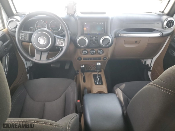 2015 Jeep Wrangler Unlimited Sahara with VIN 1C4BJWEG2FL577845, listed as a Copart auction lot 51267315 with 125,830 mi miles and Salvage Title. Bid and sale history available at carsss.com. Image 8.