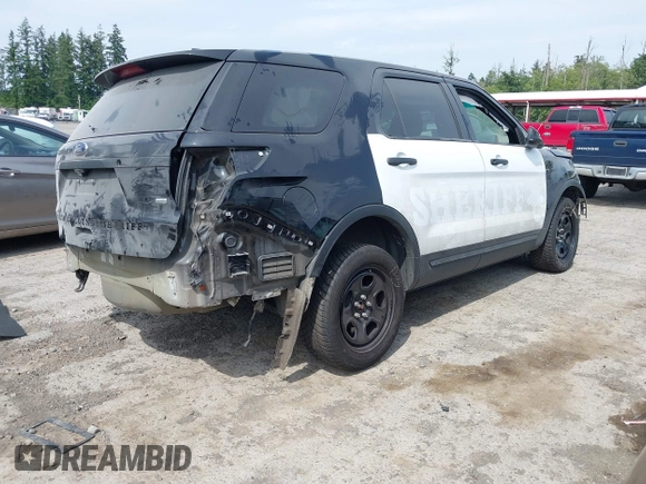 2017 Ford Police Interceptor Utility с VIN 1FM5K8AR7HGD58139, выставлен на аукционе IAAI как лот 42517057 с пробегом 91 537 миль миль и . История ставок и продаж доступна на DreamBid. Изображение 4.