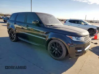 2016 Land Rover Range Rover Sport V6 Diesel HSE with VIN SALWR2KFXGA102920, listed as a Copart auction lot 49410245 with 0 mi miles and Clean Title. Bid and sale history available at carsss.com. Image 4.