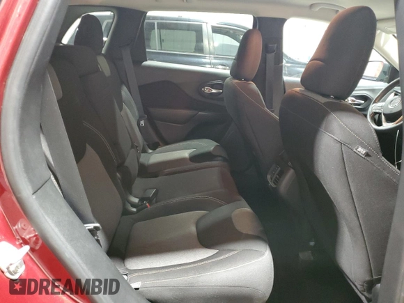 2017 Jeep Cherokee Sport with VIN 1C4PJMAB0HW504625, listed as a Copart auction lot 84867194 with 46,966 mi miles and Salvage Title. Bid and sale history available at carsss.com. Image 11.