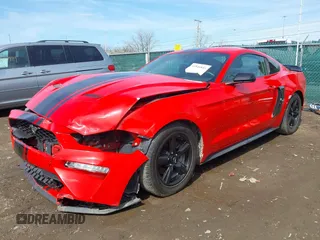2019 Ford Mustang EcoBoost with VIN 1FA6P8TH6K5197340, listed as a IAAI auction lot 41846843 with 85,272 mi miles and . Bid and sale history available at carsss.com. Image 2.