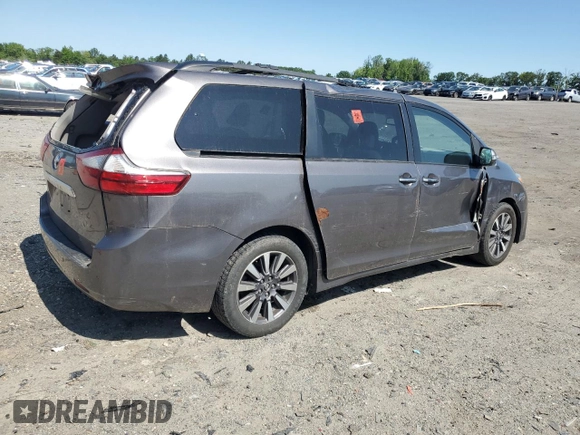 2018 Toyota Sienna XLE с VIN 5TDDZ3DC0JS196792, выставлен на аукционе Copart как лот 57250445 с пробегом 146 479 миль миль и Списание • Salvage title. История ставок и продаж доступна на DreamBid. Изображение 3.