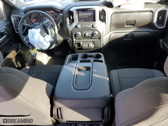 2021 Chevrolet Silverado 1500 LT with VIN 1GCPWCEK9MZ176975, listed as a Copart auction lot 77422934 with 39,027 mi miles and Salvage Title. Bid and sale history available at carsss.com. Image 8.