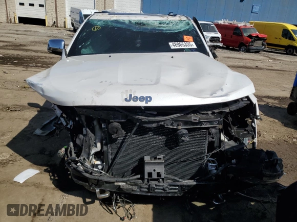 2017 Jeep Grand Cherokee Overland with VIN 1C4RJFCT3HC822900, listed as a Copart auction lot 48965335 with 0 mi miles and Clean Title. Bid and sale history available at carsss.com. Image 5.