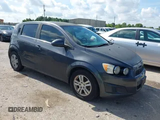 2012 Chevrolet Sonic LT with VIN 1G1JC6SB5C4199131, listed as a IAAI auction lot 42616255 with 125,762 mi miles and . Bid and sale history available at DreamBid. Image 1.