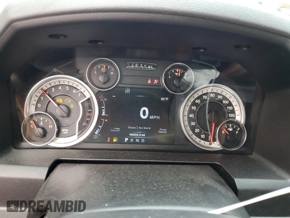 2014 Ram 1500 Lone Star z VIN 1C6RR6LG4ES114160, wystawiony jako Copart lot #51168255 z przebiegiem 163 224 mil mil oraz Szkoda całkowita • Salvage title. Historia ofert i sprzedaży dostępna na DreamBid. Obrazek 9.