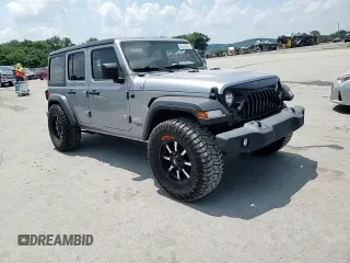 2021 Jeep Wrangler Unlimited Sport with VIN 1C4HJXDG7MW521106, listed as a Copart auction lot 62230955 with 52,358 mi miles and Salvage title. Bid and sale history available at DreamBid. Image 14.