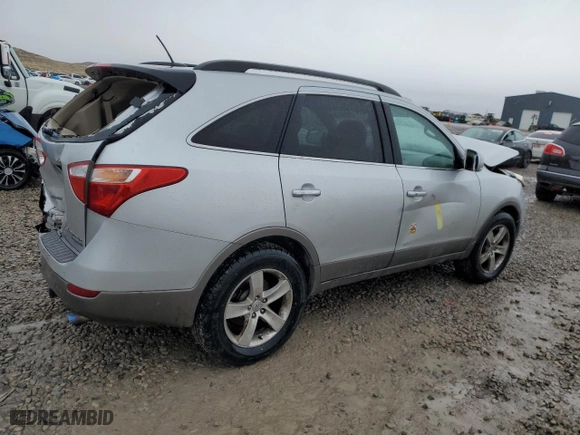 2010 Hyundai Veracruz Limited with VIN KM8NUDCC1AU122833, listed as a Copart auction lot 86812454 with 0 mi miles and Salvage Title. Bid and sale history available at carsss.com. Image 3.