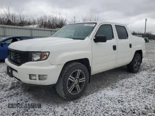 2013 Honda Ridgeline Sport with VIN 5FPYK1F75DB013672, listed as a Copart auction lot 47930245 with 175,093 mi miles and Salvage Title. Bid and sale history available at carsss.com. Image 1.