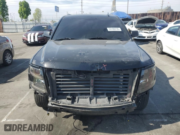 2018 Chevrolet Tahoe LS with VIN 1GNSCAKC9JR201994, listed as a Copart auction lot 53100735 with 182,460 mi miles and Salvage title. Bid and sale history available at DreamBid. Image 5.