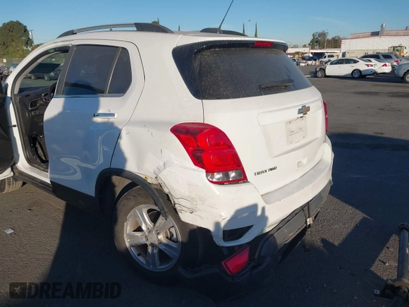 2018 Chevrolet Trax LT with VIN KL7CJPSB3JB632236, listed as a IAAI auction lot 41378639 with 92,065 mi miles. Bid and sale history available at carsss.com. Image 6.