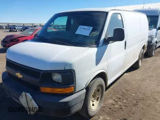 2014 Chevrolet Express Cargo Van with VIN 1GCWGFCAXE1205405, listed as a IAAI auction lot 41700218 with 397,332 mi miles. Bid and sale history available at carsss.com. Image 19.