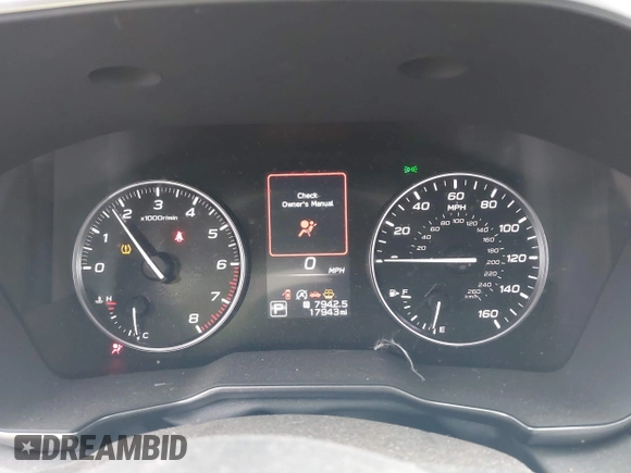 2023 Subaru Outback Onyx with VIN 4S4BTALC7P3194946, listed as a IAAI auction lot 41788572 with 17,943 mi miles and . Bid and sale history available at DreamBid. Image 7.