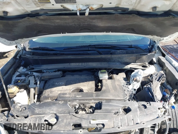 2018 Nissan Pathfinder S with VIN 5N1DR2MM7JC643330, listed as a IAAI auction lot 41608043 with 136,490 mi miles and . Bid and sale history available at DreamBid. Image 10.