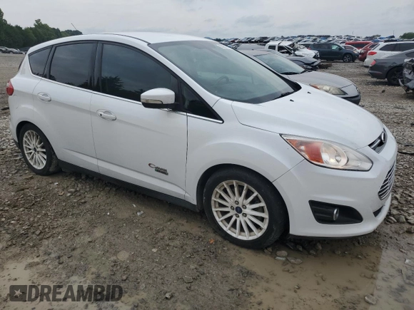 2016 Ford C-Max Energi SEL with VIN 1FADP5CU4GL118415, listed as a Copart auction lot 63261644 with 100,392 mi miles and Salvage Title. Bid and sale history available at carsss.com. Image 4.