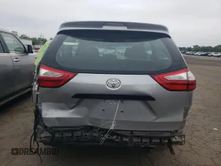 2015 Toyota Sienna L with VIN 5TDZK3DCXFS620092, listed as a Copart auction lot 61606095 with 130,624 mi miles and Salvage title. Bid and sale history available at DreamBid. Image 6.