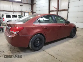 2013 Chevrolet Cruze 1LT with VIN 1G1PC5SB2D7184574, listed as a Copart auction lot 46870545 with 206,917 mi miles and Salvage Title. Bid and sale history available at carsss.com. Image 3.