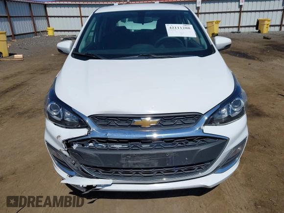 2022 Chevrolet Spark 1LT with VIN KL8CD6SA4NC012919, listed as a IAAI auction lot 42111288 with 53,587 mi miles. Bid and sale history available at carsss.com. Image 12.
