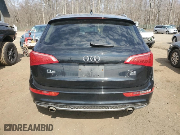 2012 Audi Q5 3.2L Premium Plus with VIN WA1DKAFP2CA012293, listed as a Copart auction lot 48667155 with 123,719 mi miles and Salvage Title. Bid and sale history available at carsss.com. Image 6.